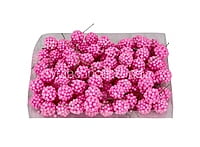 Glitter Balls on Stick - Pink