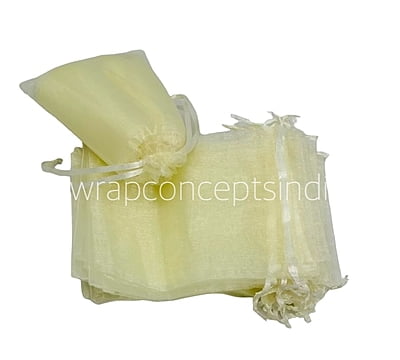 Sheer Pouch Bags - 10x14 cms