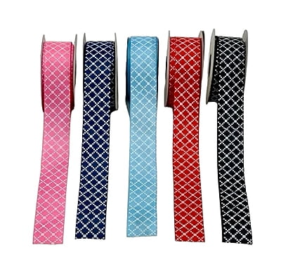 Lattice Print Ribbon