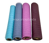 Net Roll Self Stripes - Blue