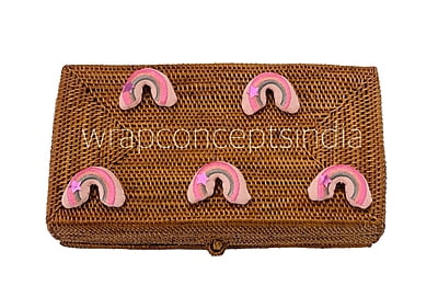 Rainbow - Sage Green/ Pink