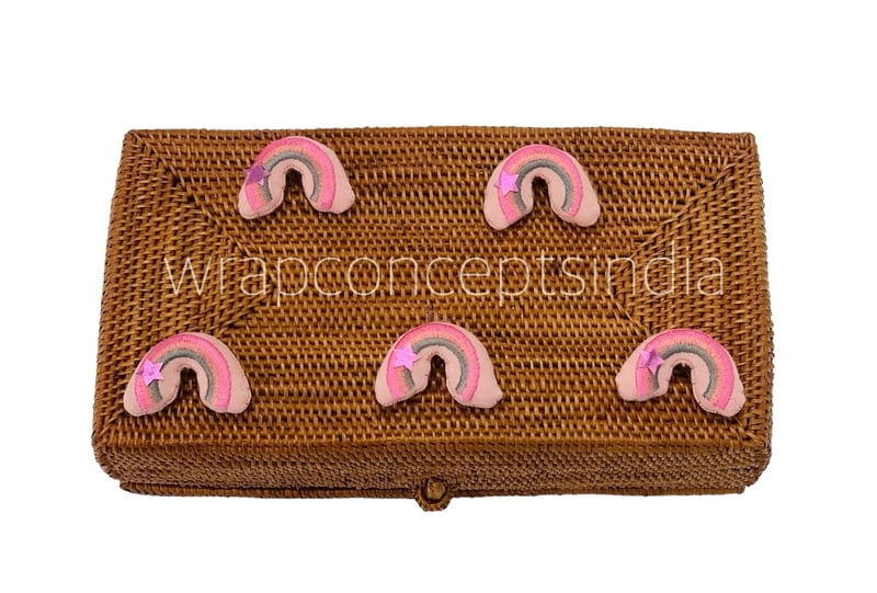 Rainbow - Sage Green/ Pink