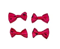 Fuchsia Pink Bows With Anchor