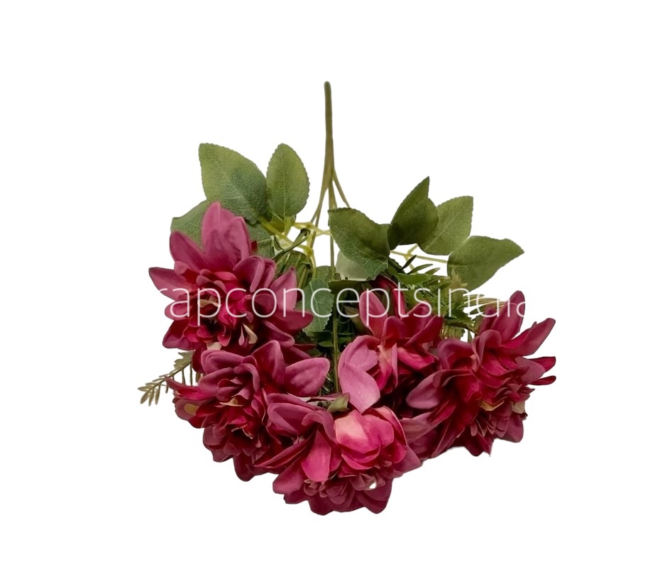 Blue & Green Small Carnation Bunch