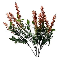 Leaves Bunch with Frosted Fern