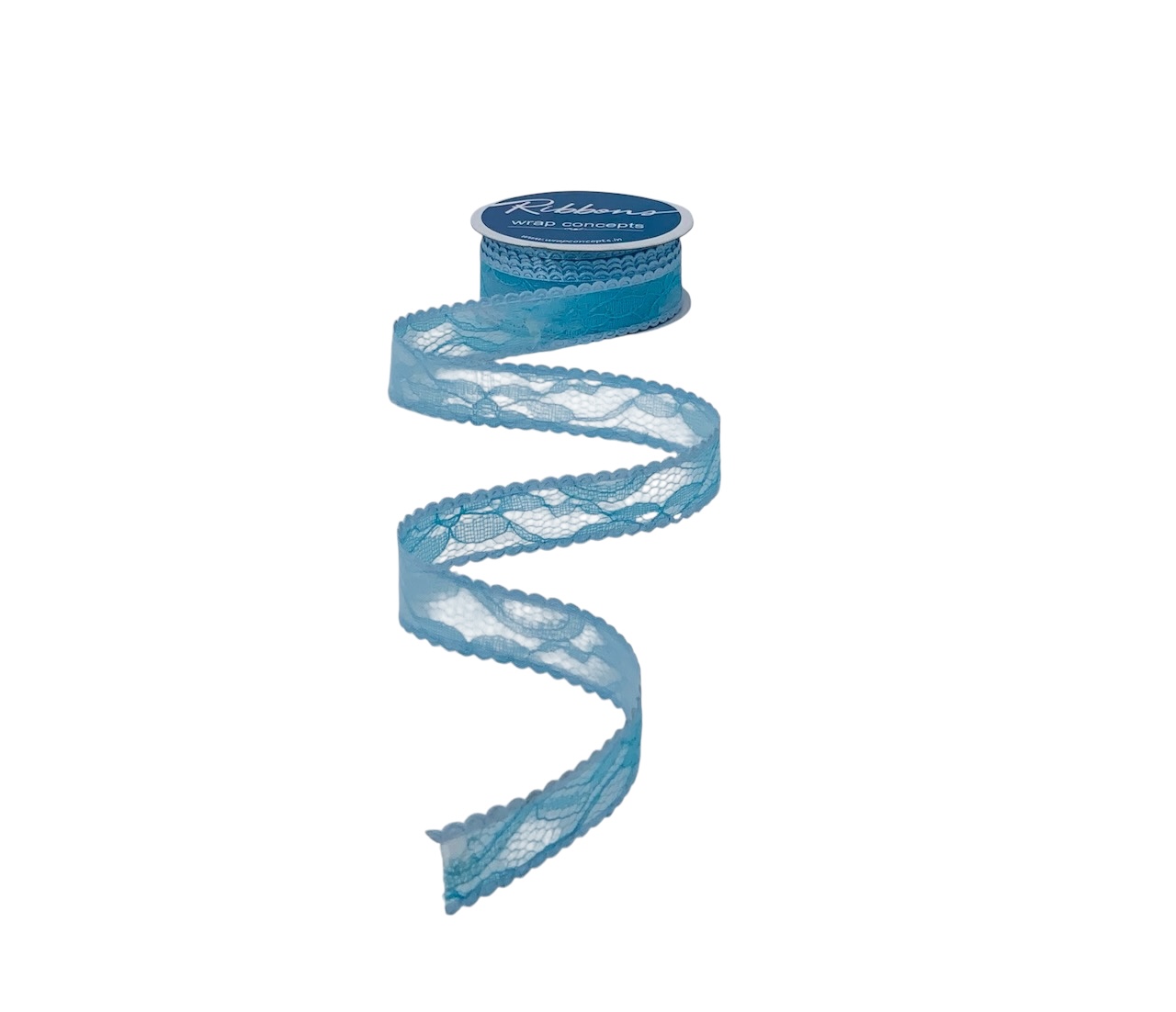 Net Lace Ribbon With Scalloped Edges