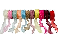 Sheer Ribbon with Pearls