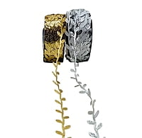 Metallic Leaf string - Gold/Silver