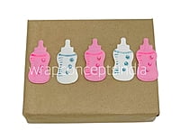 Baby Bottle - Pink/Blue