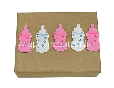 Baby Bottle - Pink/Blue