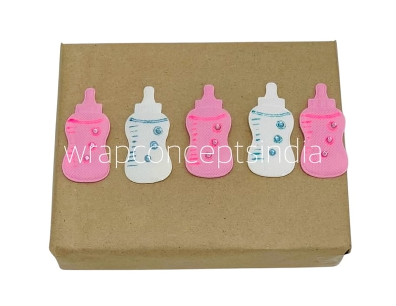 Baby Bottle - Pink/Blue