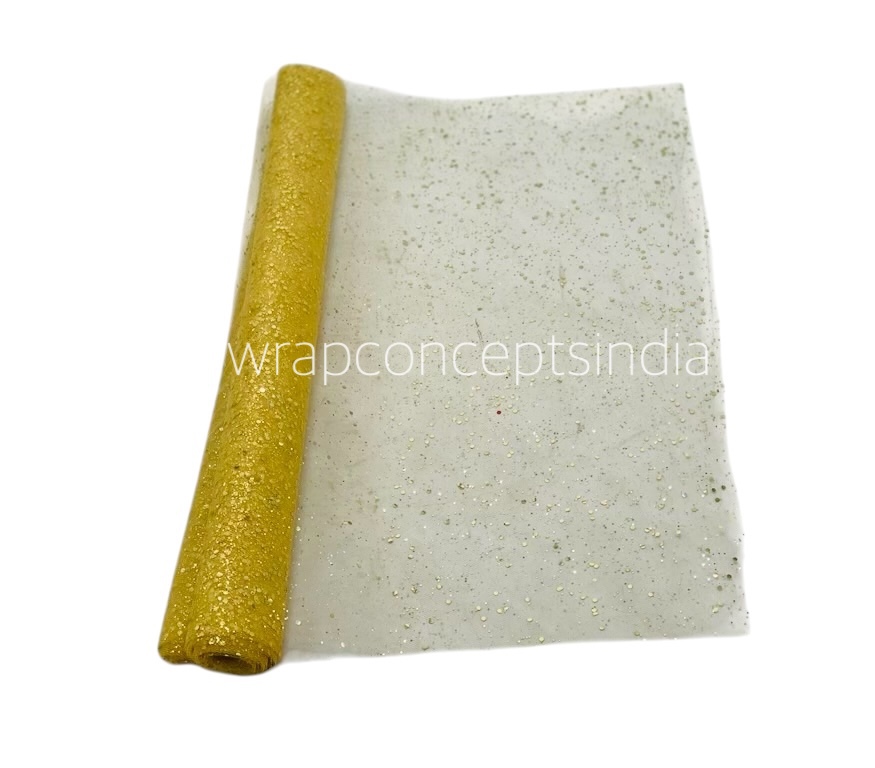 Gold Glitter Soft Net