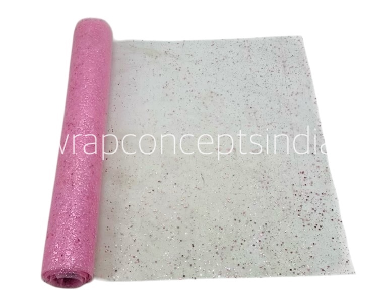 Pink Glitter Soft Net