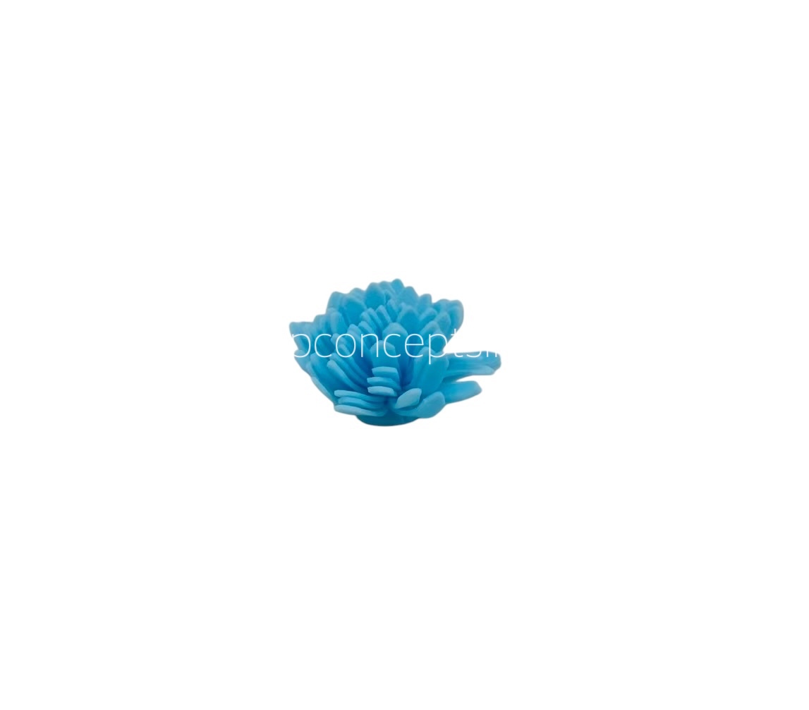 Blue Foam Carnation