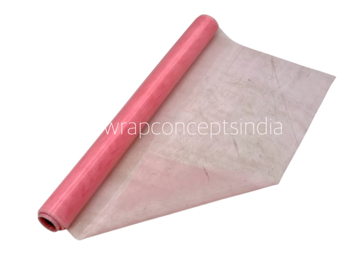 Organza Plain Roll - Peach