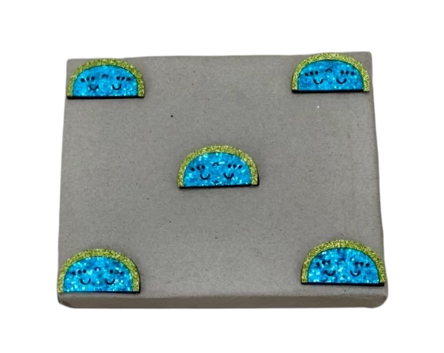 Watermelon Accessory - Turquoise & Lime