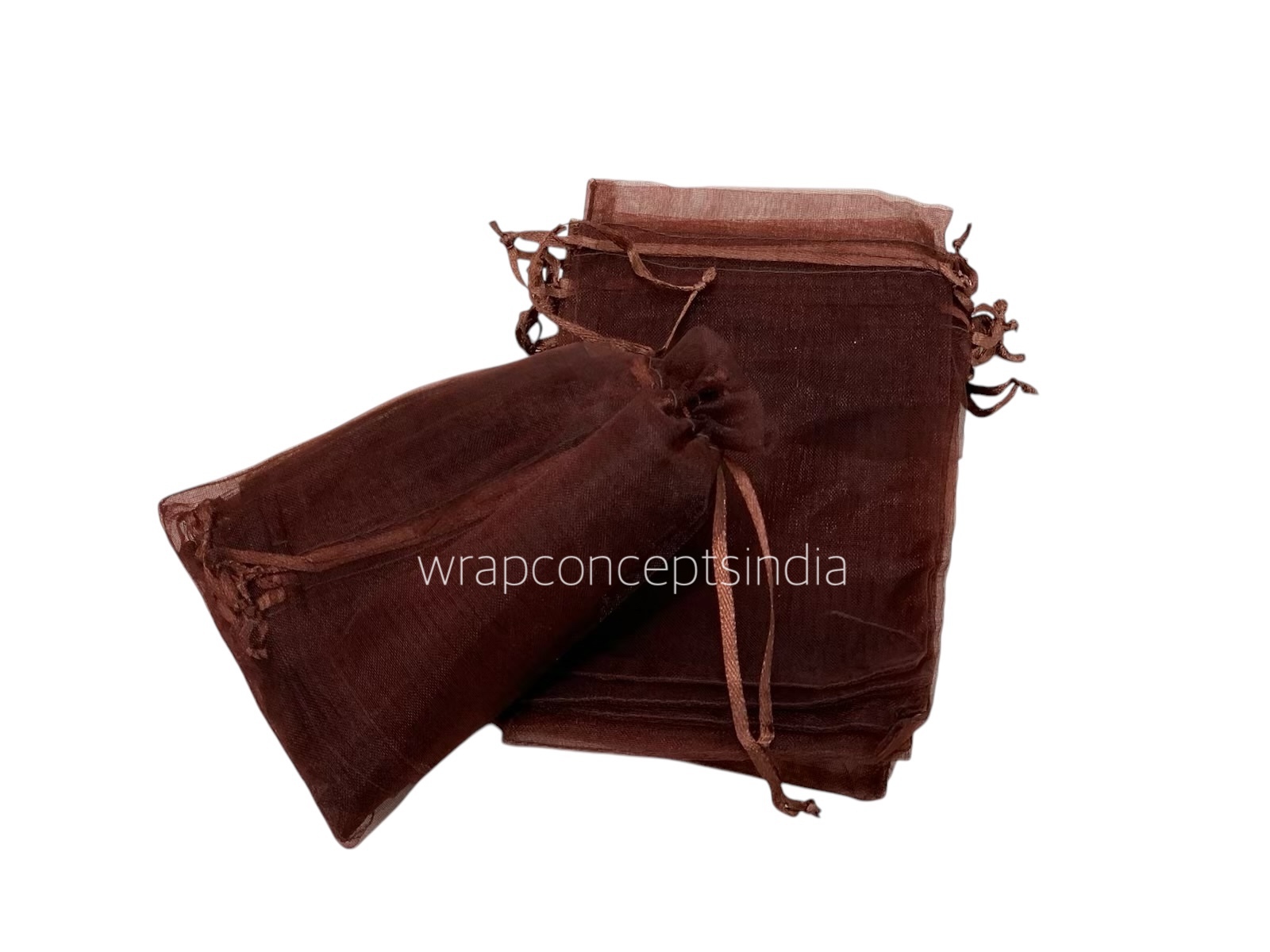 Sheer Pouch Bags - 10x14 cms