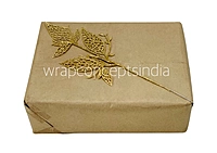 Gold Glitter Fern on Stick