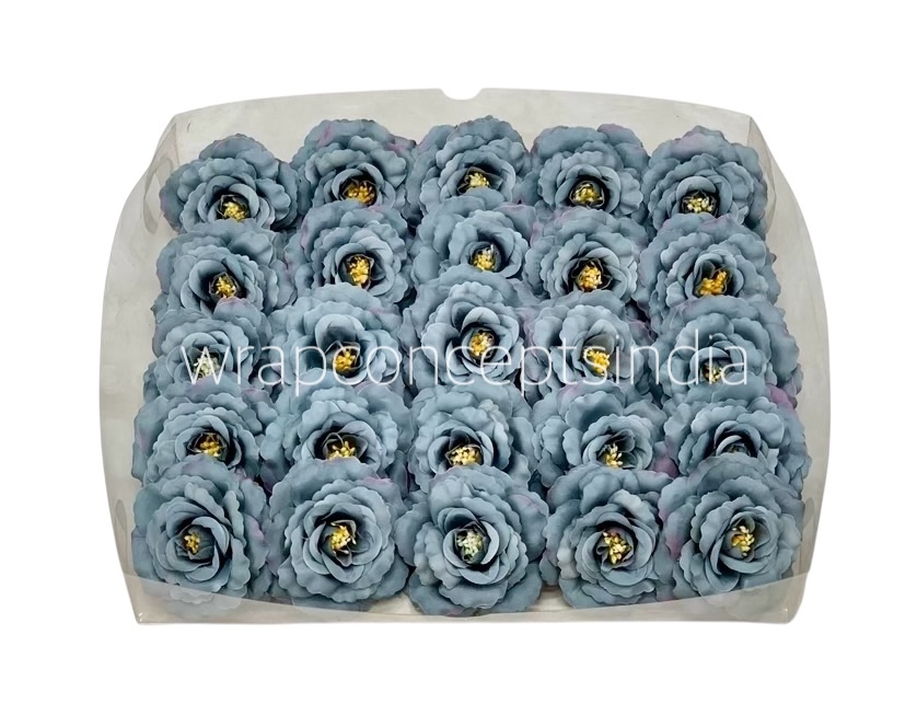 Oxford Grey Open Rose