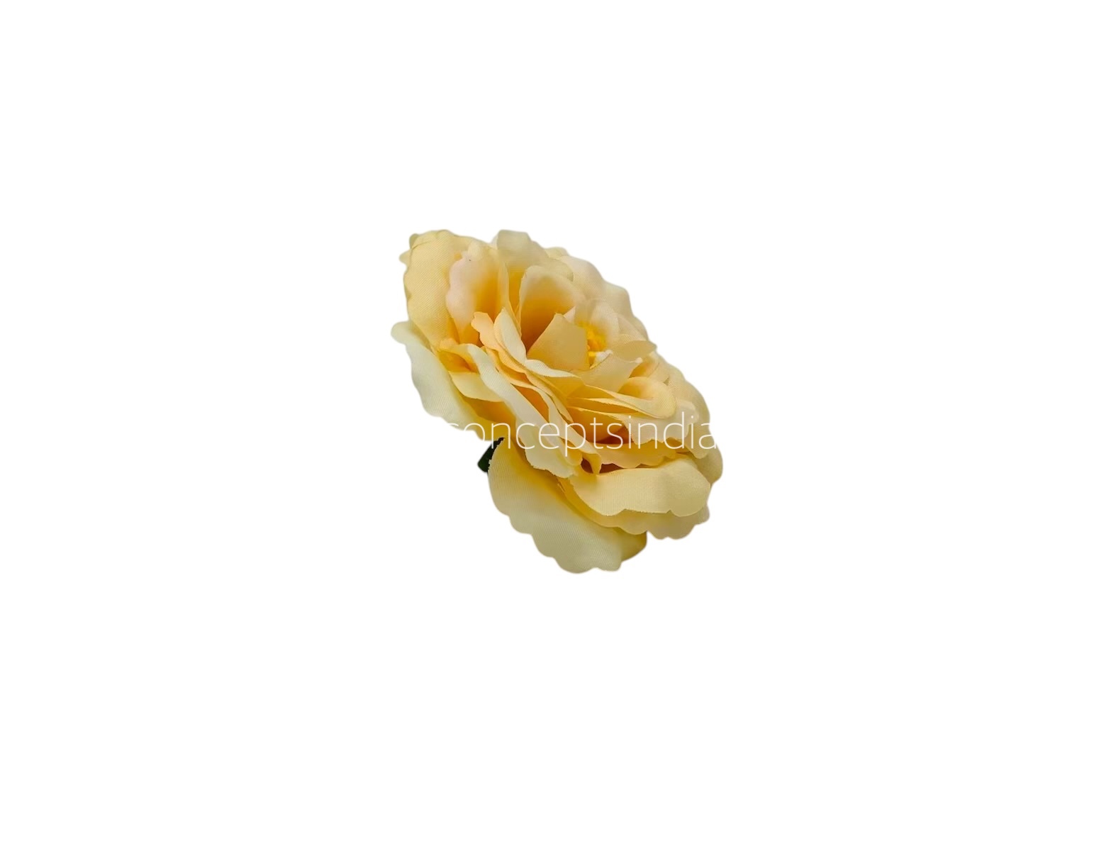 8017 - Rose Flower - Peacock Blue with hints of Green