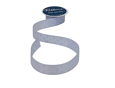 Polka Dot - Lilac with White