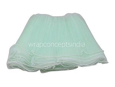 Organza Frill Lace with Pearl Edges