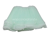 Organza Frill Lace with Pearl Edges-Baby Pink-20 Meters-27 cms