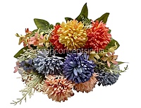 Shaded Carnation Bunch-Cornflower Blue