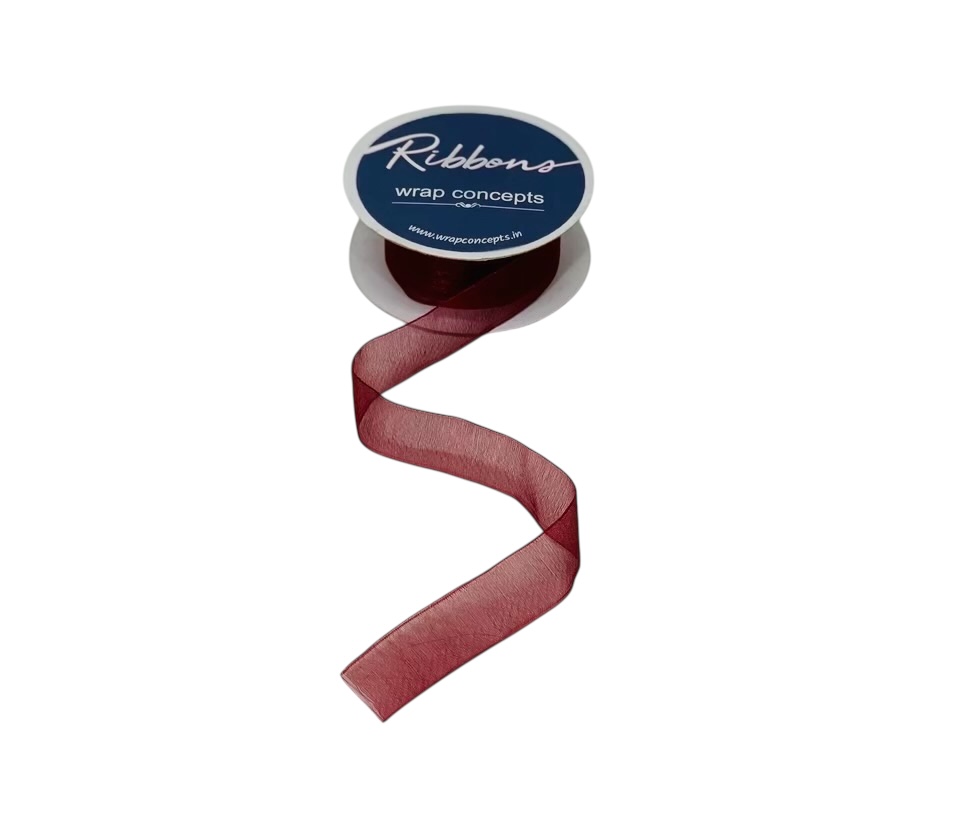 Plain Organza Ribbon