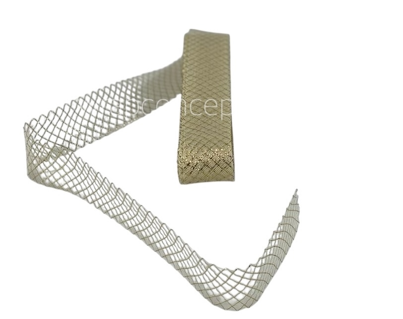 Stretch Ribbon with Glitter Hints