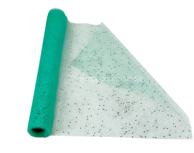Seafoam Glitter Soft Net