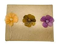 Acrylic Flowers with Stone