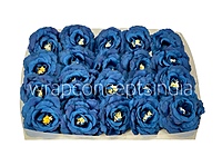 Navy Blue Open Rose
