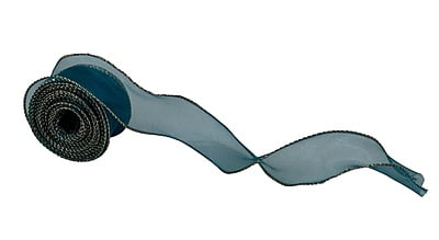 Sheer Ribbon with Gold Wired Edges