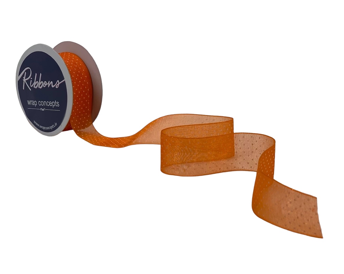 Sheer Polka Dot Ribbon