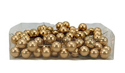 Gold Faux Balls - 30 MM