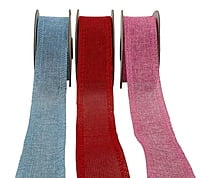 Plain Jute Ribbon -Multicolour