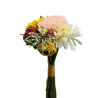 Carnation, Dahlia & Peony Bunch - Multicolour
