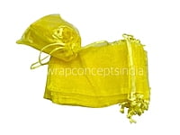 Sheer Pouch Bags - 10x14 cms