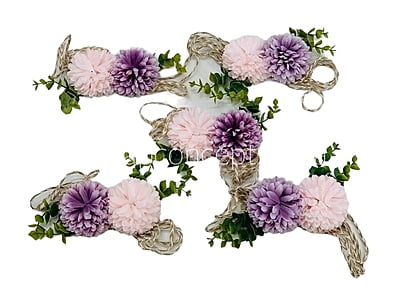 Lavender & Baby Pink Carnation Ready Bunch Lavender & Baby Pink Carnation Ready Bunch