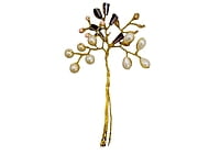 Burgundy Stone & Pearl Add-ons