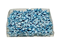 Blue Bows with Lace Pattern