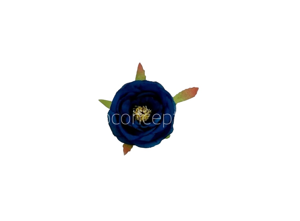 Navy Blue Camellia Flower
