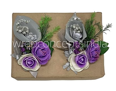 Mauve Foam Roses Ready Bunch