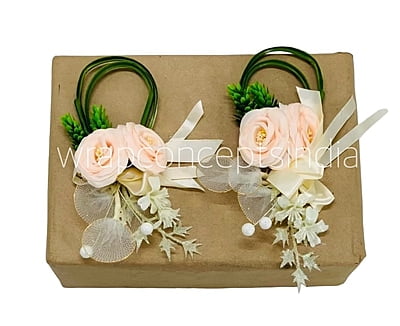 Twin Lemon Roses Ready Bunch