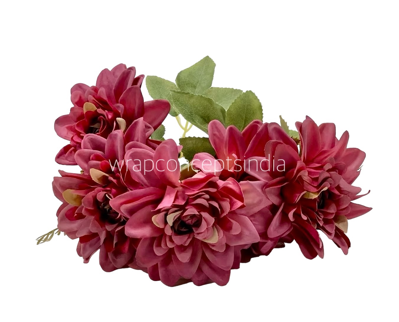 Blue & Green Small Carnation Bunch