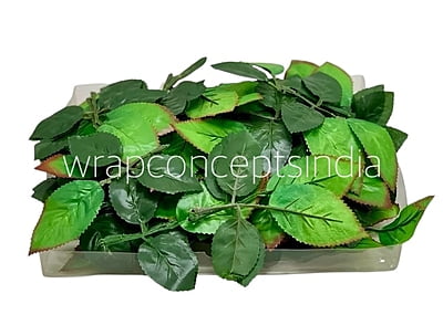 Textured Leaves on Stem Pack - Shaded