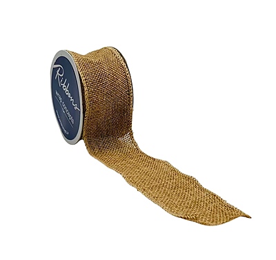 Jute Ribbon With & Without Pearls - 40 MM