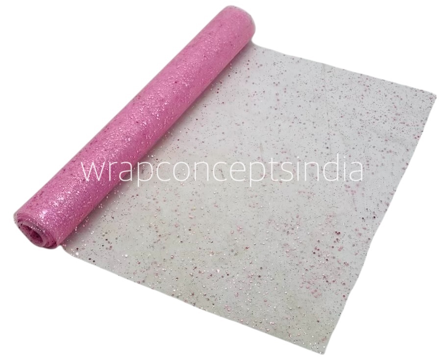 Pink Glitter Soft Net