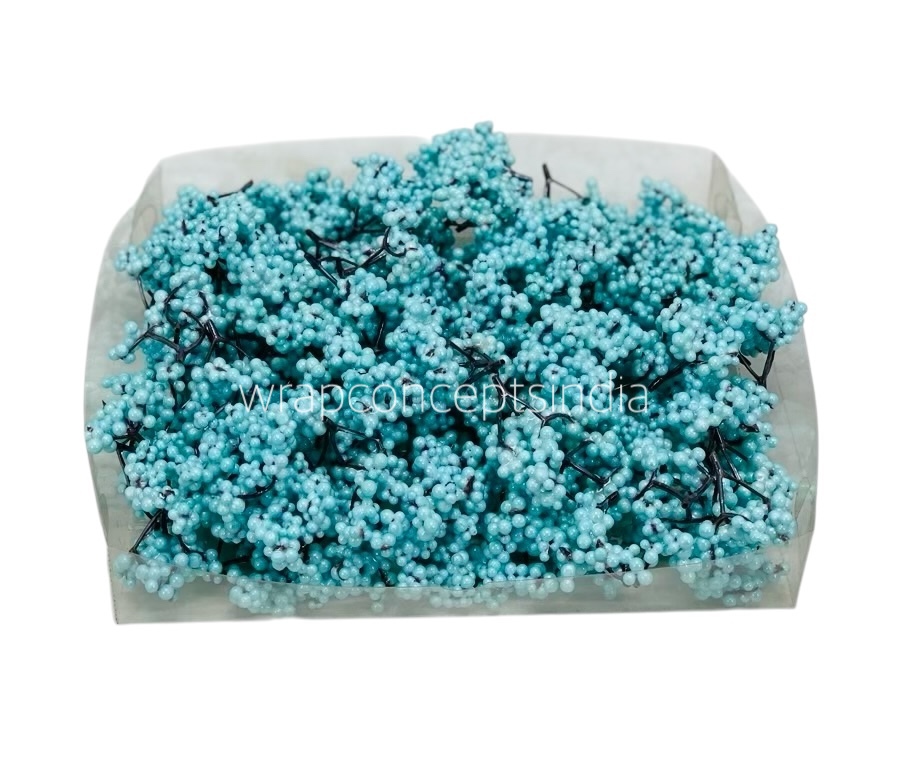 Pale Turquoise Fern Small